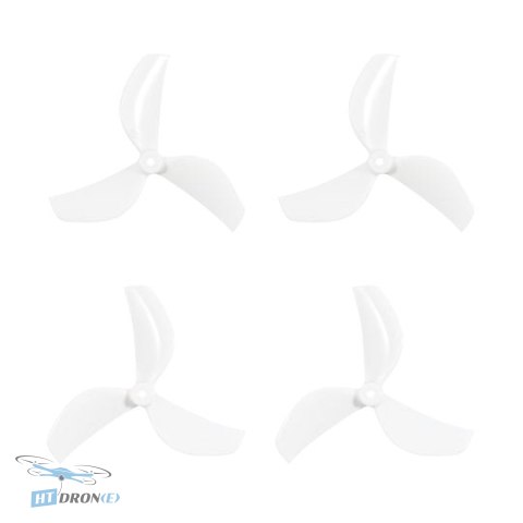 BETAFPV GemFan 45мм 3-лопатеві білі пропелери з валом 1.5мм купити в магазині HTDRONE
