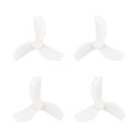 Propellers Gemfan 35mm 3-Blade 1.0mm shaft (4pcs) White