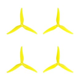 Propellers Gemfan 5125 3-Blade 5mm/1.5mm Shaft (Yellow)