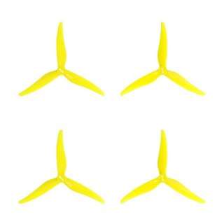 Propellers Gemfan 5125 3-Blade 5mm/1.5mm Shaft (Yellow)