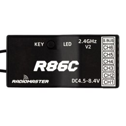 Receiver RadioMaster R86C V2 D8/D16/SFHSS (LBT)