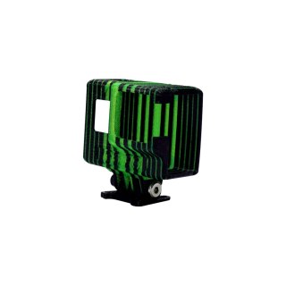 TPU Mount GEPRC CineLog35 GoPro 5/6/7 (Black Green)
