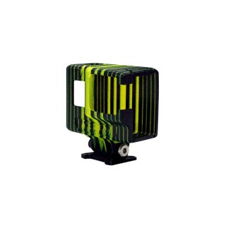 TPU Mount GEPRC CineLog35 GoPro 5/6/7 (Black Yellow)