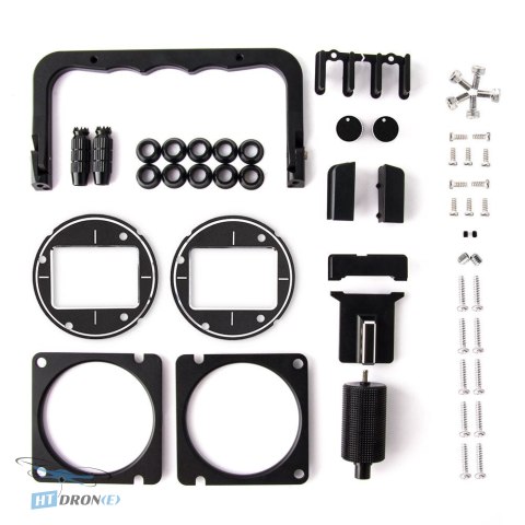 RadioMaster TX16s MKII CNC Black upgrade parts for transmitter - buy at HTDRONE shop