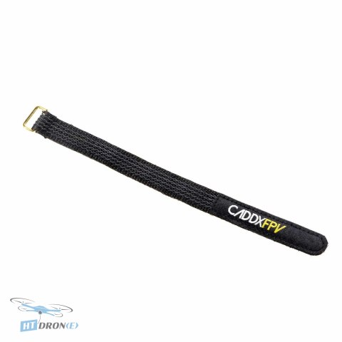 CaddxFPV FPV Battery Strap - angled view, durable drone mount, best price HTDRONE