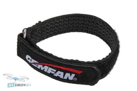 Gemfan Battery Strap 25x1.6cm z bliska, mocowanie do drona FPV, cena w HTDRONE
