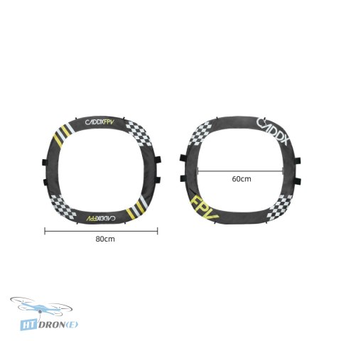 CaddxFPV Circle 80cm FPV antenna side view price buy shop HTDRONE