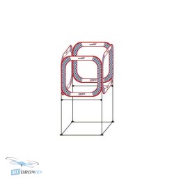 Gemfan Cube Race Gate 80cm z podstawą i narzędziami - kup najlepszy zestaw w sklepie HTDRONE