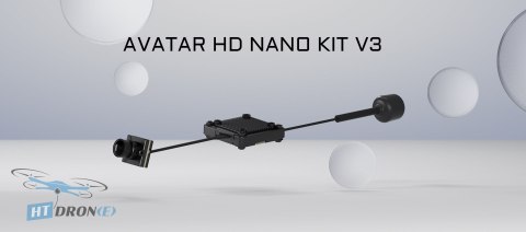 Walksnail Avatar Nano Kit V3 rear view FPV camera connectors