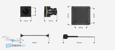 Walksnail Avatar Nano Kit V3 close-up FPV camera housing