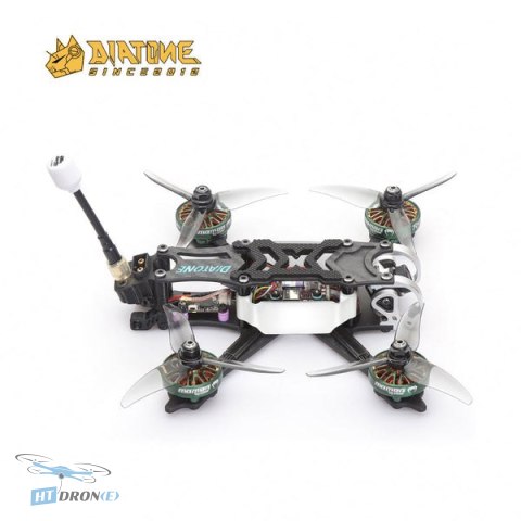Diatone Roma F35 4S rear FPV drone with connection ports detail buy best model at HTDRONE