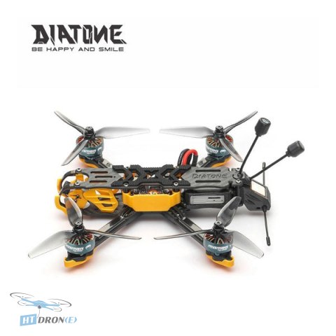 Diatone Roma F5 4S DJI V2 FPV drone rear view DJI Air Unit connectors