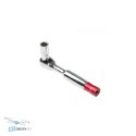 Gemfan 1/4" Ratchet Screwdriver Socket Wrench-8MM detailed view of the FPV ratchet wrench price HTDRONE