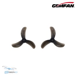Gemfan 1608-3 40mm PC Durable 1.5mm Clear Black FPV drone propellers - best price buy at HTDRONE shop