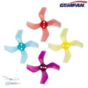 Gemfan 1636-4 40mm PC Durable śmigła FPV 1mm Clear Blue detale mocowania cena HTDRONE