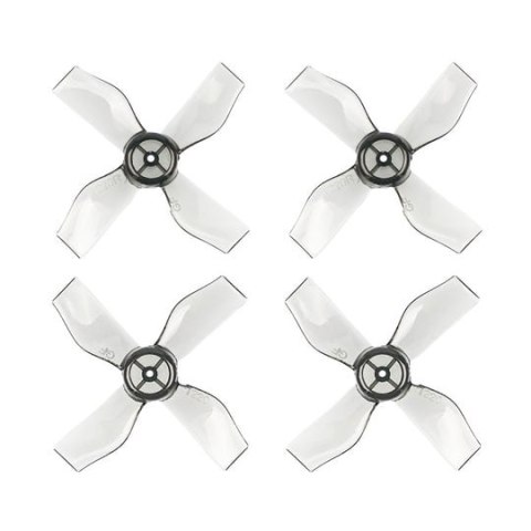 Propellers Gemfan 31mm 4-blade 0.8mm shaft hole (4 pcs, Gray)