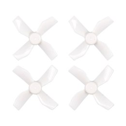 Propellers Gemfan 31mm 4-blade 0.8mm shaft hole (4 pcs, white)