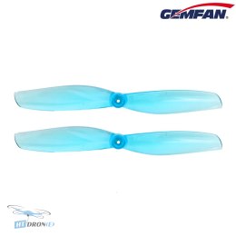 Gemfan 65mmS-2 Clear Blue śmigła do dronów FPV 1.5mm wał CW CCW kup teraz w HTDRONE