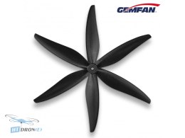 Gemfan 8040-3 Reinforced PC чорні пропелери вид 3/4 купити в магазині HTDRONE