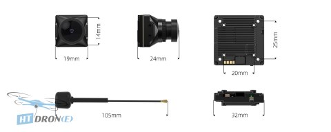 Walksnail VRX Avatar Pro Kit akcesoria i zawartość pudełka modułu odbiorczego kup w HTDRONE