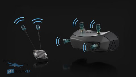 Walksnail Avatar HD 5.8G VTX PCB - component view, buy at HTDRONE