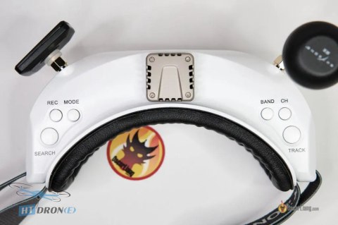 SKYZONE SKY02O White FPV Goggles accessories - kit contents