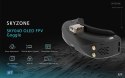 SKYZONE SKY04O Black FPV Goggles top view - housing details best purchase at HTDRONE