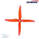 Gemfan Hurricane 51455-4 X Props Clear Red zestaw 4 łopatkowe śmigła do drona FPV kup teraz w HTDRONE
