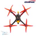 Gemfan Hurricane 51455-4 X Props Clear Red opakowanie śmigieł do drona FPV najlepszy sklep HTDRONE