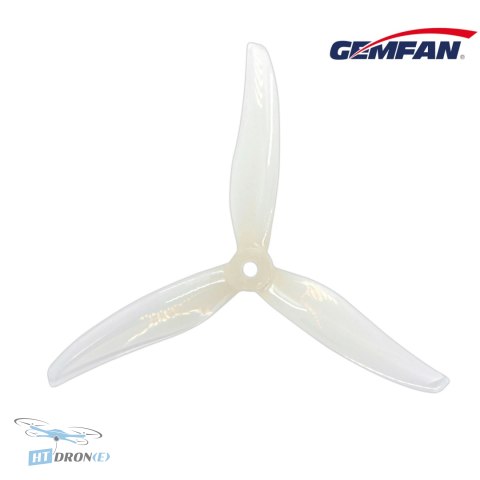 Gemfan Hurricane Racing 5236-3 Milk White пропелери для FPV дрона купити в найкращому магазині