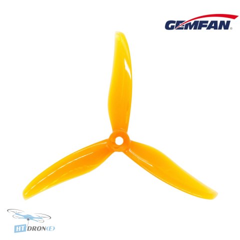 Gemfan Hurricane Racing 5236-3 PC pomarańczowe śmigła do drona FPV kup teraz w HTDRONE