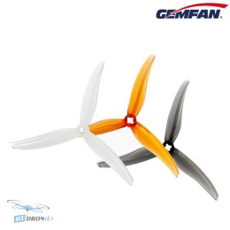Gemfan Super Light 5130-3 PC Clear Gray propellers 2mm M5 adapter best price