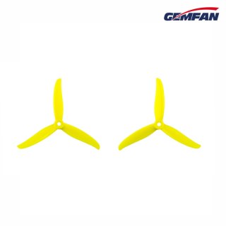 Propellers Gemfan Hurricane 4937-3 PC - Lemon Yellow - (2CCW+2CW)