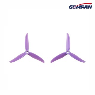 Propellers Gemfan Hurricane 4937-3 PC - Purple - (2CCW+2CW)