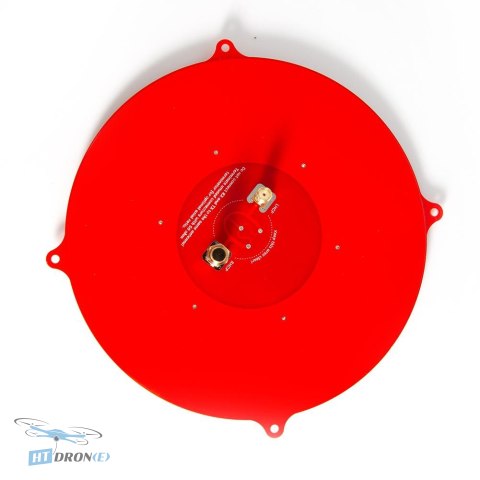 Partizan Triple Feed Patch Array 5.8G SMA FPV Antenna top view - design detail, buy at HTDRONE