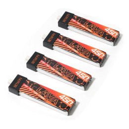 Battery BETAFPV LAVA LiHv 1S 3.8V 450mAh 75C (4PCS)