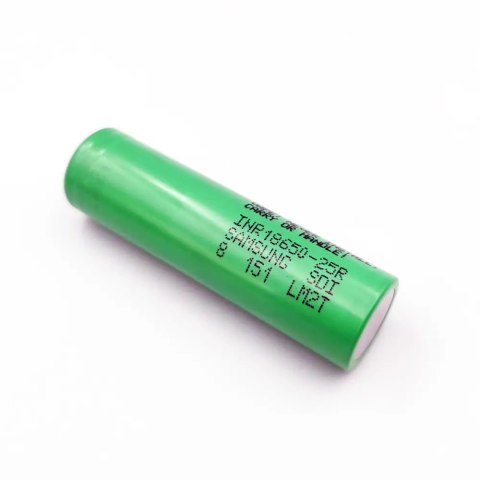 Battery Samsung 18650 Li-ion 2500mAh 3.7V 10C