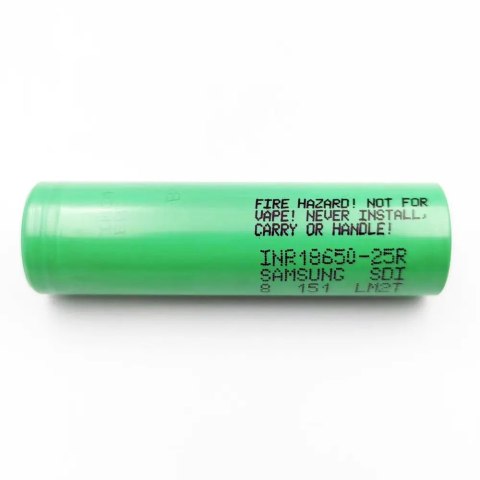 Battery Samsung 18650 Li-ion 2500mAh 3.7V 10C