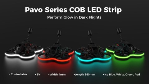 COB LED Strip BETAFPV Pavo series (750mm, Red)