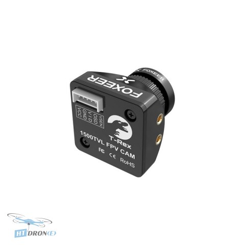 Foxeer T-Rex Mini 1500TVL Super WDR FPV camera black housing and mount details buy best price HTDRONE