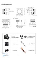 Foxeer T-Rex Mini 1500TVL Super WDR FPV camera kit black packaging and accessories best price HTDRONE