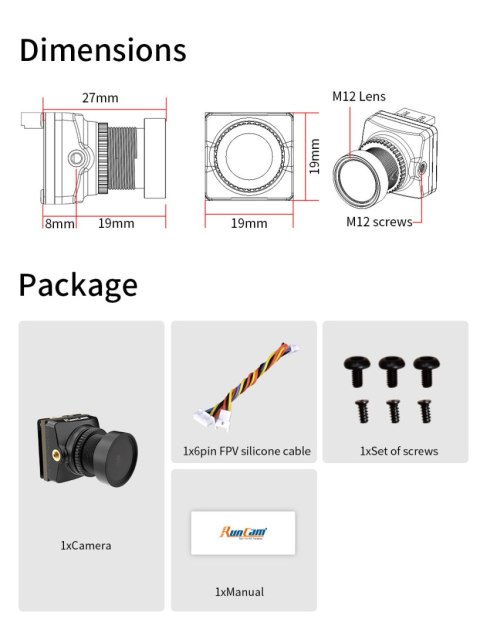 FPV Camera RunCam Phoenix 2 Pro