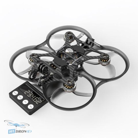 BETAFPV Pavo35 Brushless Whoop - FPV drone with accessories and scale reference