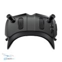 Walksnail Avatar HD X FPV goggles - top-down view, construction and ventilation details