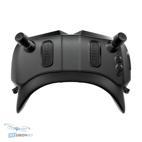 Walksnail Avatar HD X FPV goggles - top-down view, construction and ventilation details