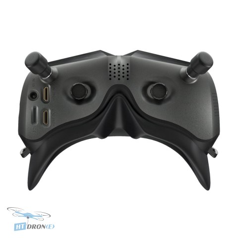 Walksnail Avatar HD X FPV goggles - size comparison with included accessories