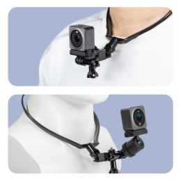 Neck holder mount for Insta360 X3 DJI Action 3/ Action 2/ OSMO Action /FIMI PALM 2/FIMI PALM/GoPro hero 8/9/10/11/ Insta360 ONE