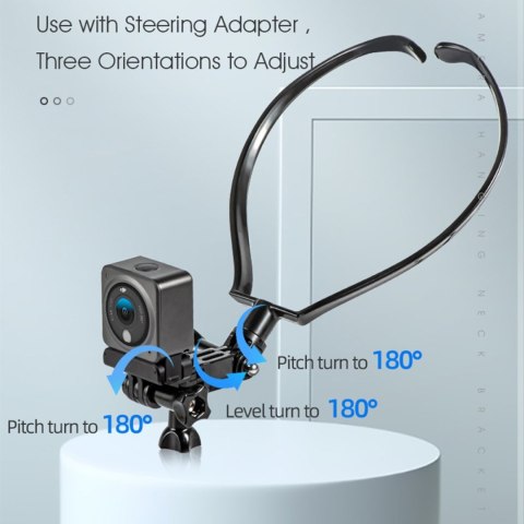 Neck holder mount for Insta360 X3 DJI Action 3/ Action 2/ OSMO Action /FIMI PALM 2/FIMI PALM/GoPro hero 8/9/10/11/ Insta360 ONE