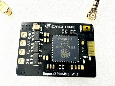 Receiver Cyclone Diversity ELRS868/915MHz with 2 antennas