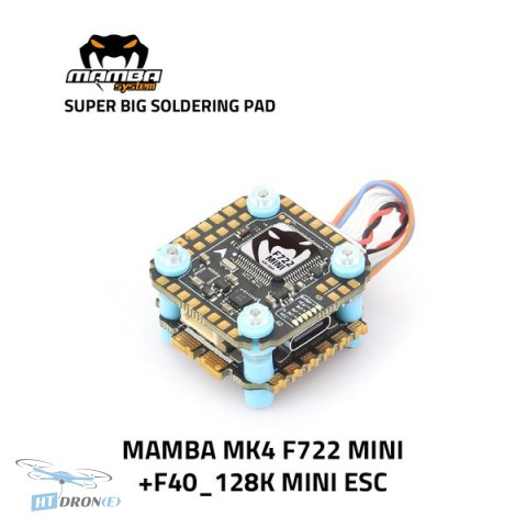 Diatone MAMBA MK4 F722MINI F40 128K MINI FPV stack główny widok kup w HTDRONE